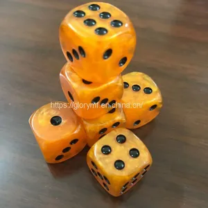 Custom D4,D6,D8,D10 Kinds of Plastic Acrylic Dice/game Dice thumbnail-2