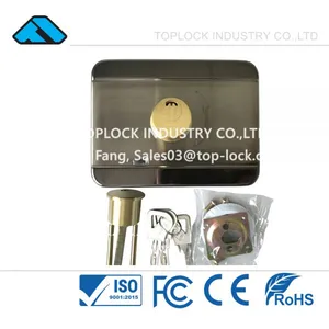 Electric Door Lock 12v Intelligent Motor Lock With Double Cylinder thumbnail-2