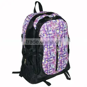 Canvas Camouflage Student Backpack thumbnail-1