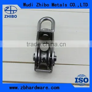 HOT SALE Stainless Steel Eye Swivel Pulley Block thumbnail-2