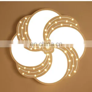 Factory Hot Sales Romantic Warm Living Room LED Ceiling Lamp Lights Bedroom Modern Simple Restaurant Lights thumbnail-3