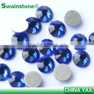 1209C SS10 Round Non Hotfix Crystal Rhinestones;flat Back Rhinestones Non Hotfix Crystal;crystal Non Hotfix Rhinestones thumbnail-3