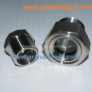 Gearboxes SS304 Oil Level Sight Glass Oil Gauge Oil Tank Viewport Sight Glass 1200PSI thumbnail-5