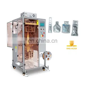Automatic Water Liquid Filling Machine Irregular Shaped Sachet Packaging Machine thumbnail-1