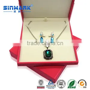 SINMARK China Custom Logo Printed Wedding Ring Box Jewelry Box Quality Choice thumbnail-4