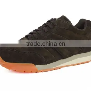 Suede Leather Anti Shock Casual Style Women Safety Shoe thumbnail-2