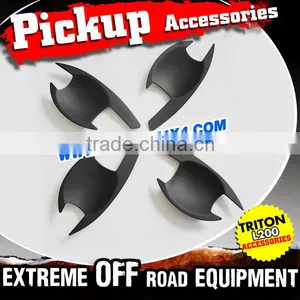 2015 Auto Car Accessories Chrome Door Handle Bowl Cover For 2015 Triton L200 thumbnail-3