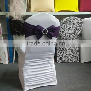 Spandex Zebra Print Pattern for Banquet Chair Cover thumbnail-1