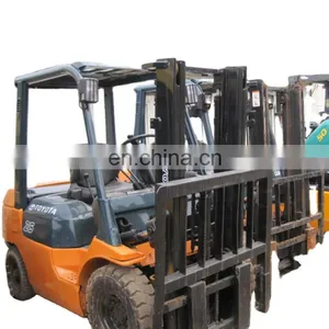 Original Japan Used Toyota FD 25 Forklift 2.5 Ton Material Handing Machine on Sale in Shanghai thumbnail-1