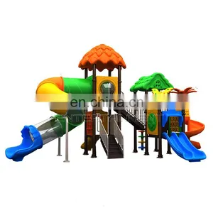Children Outdoor Playground Slide Combined Outdoor Playground Sets for Sale thumbnail-5