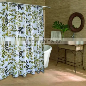 1PC COTTON PRINTED SHOWER CURTAIN 180*180CM thumbnail-3
