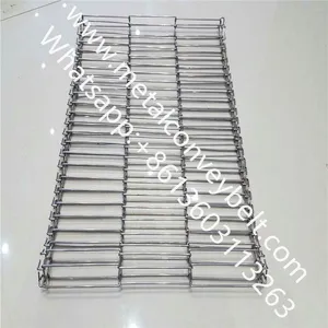 Stainless Steel Wire Mesh Ladder Conveyor Belt for Egg Transportation thumbnail-2