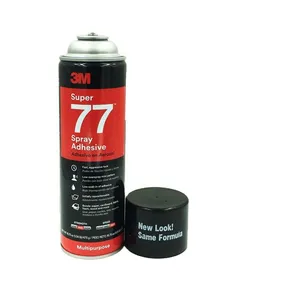 3M77 Spray Adhesive Thin Material Bonding Car Roof Rattan Glass Bonding Paper Flower Art Wedding Decoration Glue thumbnail-4