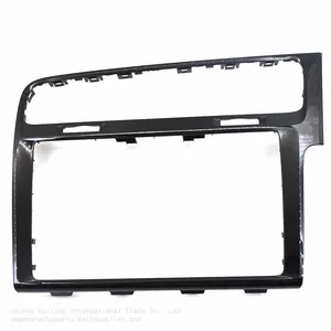 RHD 8 Inch / 9.2 Inch Piano Black MIB Frame Panel Decorative Frame For VW Golf MK7 MK7.5 MIB Screen Bezel thumbnail-1