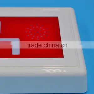 Fire Led Emergency Sign With Sounder thumbnail-2