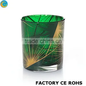 Christmas Glass Balls Square Candleholder Economic Candlesticks / Machine Production Votive Candles thumbnail-1