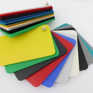 4mm 800GSM 2000 X 1000mm Corrugated Plastic Sheet for Packing thumbnail-1