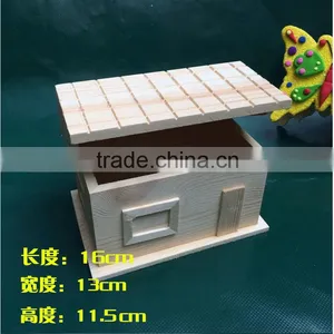 Factory Price Decorative Gift Packaging Box,stylish Christmas Wood Craft thumbnail-5