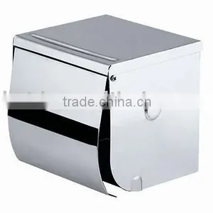 Mirror Polished Stainless Steel Toiliet Paper Holder JK-11 thumbnail-1