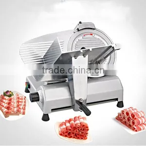 Professional 12'' Semi-automatic Fronze Meat Slicing Machine Industrial Mutton Slicer thumbnail-1