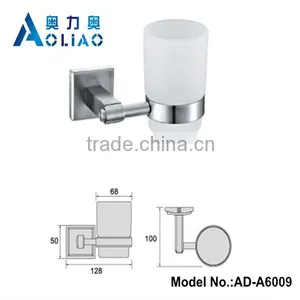High Quality Bathroom Accessory Stainless Steel Metal Single Cup Holder thumbnail-1