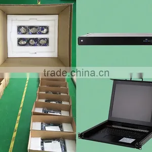 17 Inch Led 8 Port KVM Switch With Usb or PS2 Keyboard thumbnail-4