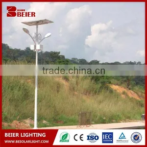 3 Years Warranty LED 70W Two Arm Solar Power IP65 Double Arm Led Solar Street Lamp thumbnail-4