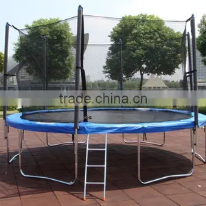High End Practical Custom Made 14ft Round Trampoline Tent thumbnail-1