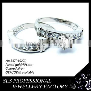 2015 Shengleishi Jewelry Wholesale Fashion Ring Finger Rings Photos White Gold Ring thumbnail-3