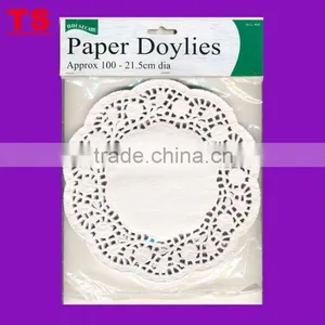 Round Paper Doilies in White Color thumbnail-4