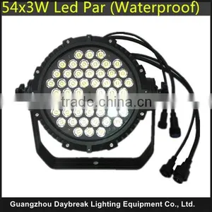 Professional Lighting 54x3w Led Par Light, High Power Led Par64, Cheap Price Good Quality Outdoor Waterproof IP65 Rate thumbnail-1