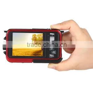 Max 24 mp Waterproof Camera/dual Display Digital Camera Under Water thumbnail-1
