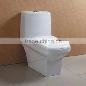 Bathroom Girl Ceramic Toilet WC With Dual Flush thumbnail-1