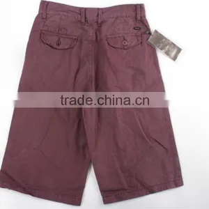 Boy's Hot Selling Cheap100%cotton Stock Apparel Washed Shorts thumbnail-3
