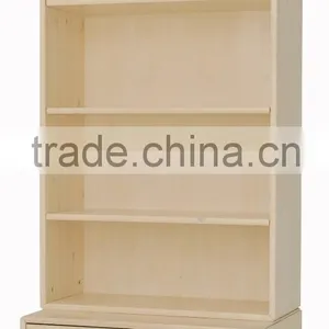 Modern Wood Shop Display Book Racks/ Library Bookshelf (SZ-FCB379) thumbnail-6