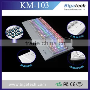 Full Size Backlight Mechanical Keyboard With ABS Plastic Material,game Keyboard,adjustable Computer Keyboard Stand Quality Choice M thumbnail-3