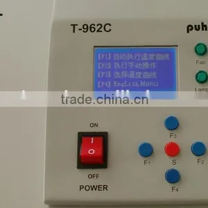 Puhui T962C High Quality 2500W Reflow Oven T-962C Infrared SMT IC Heater BGA Rework Station thumbnail-4