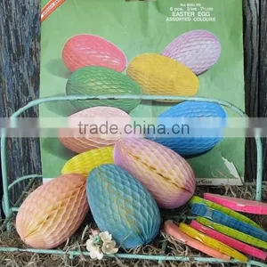 Tissue Egg Honeycomb Decoration thumbnail-1