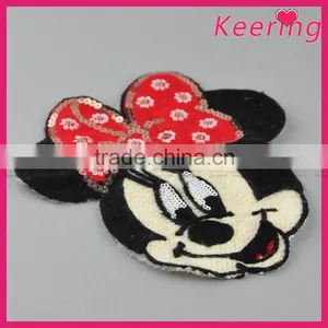 Wholesale 2016 Embroidery Sequin Appliques for Clothing WPHA-017 thumbnail-2