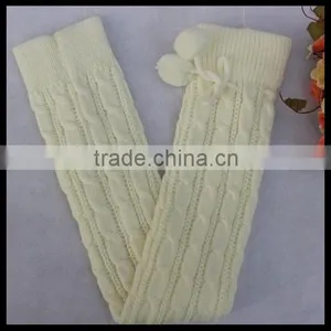 Knit Boot Socks Boot Socks Knit Socks Knee Socks Thigh High Socks Cotton Socks, Womens Leg Warmers thumbnail-3