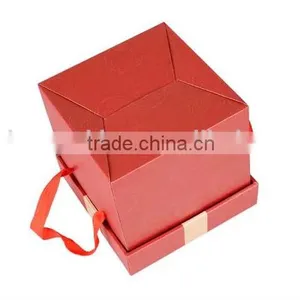 Gloss Lamination Black Gift Box for Candles thumbnail-2