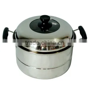 Price for Kitchen Utensils 32cm Stainless Steel Food Steamer Pot in Guangdong 2015 thumbnail-2