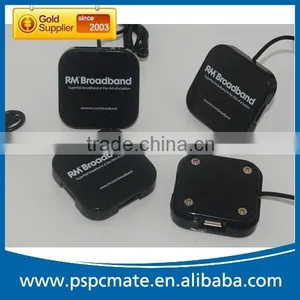 USB 2.0 High Speed 3 Port Flat Usb Hub With Webkey/weblink Button thumbnail-1