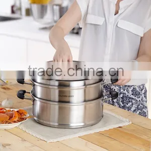 28cm Visible Stainless Steel Steam Pot thumbnail-5