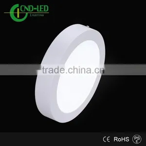 2016 New18W AC85-265V Led Ceiling Panel Light Round Square Surface Mounted Led Panel thumbnail-1