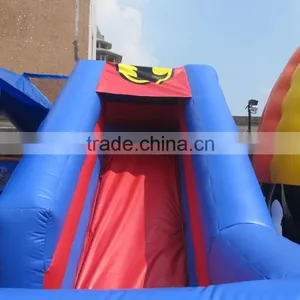 New Design Inflatable Combo Kids Games, Spider Man Bounce Slide for Kids thumbnail-4