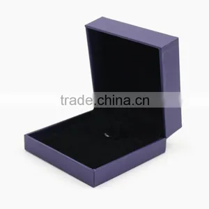 Luxury Custom Logo Printed Gift Paper Box Velvet Paper Jewelry Box thumbnail-1