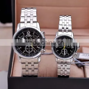 EYKI Brand Couple Lover Watches Stainless Steel Women Men Watches thumbnail-1