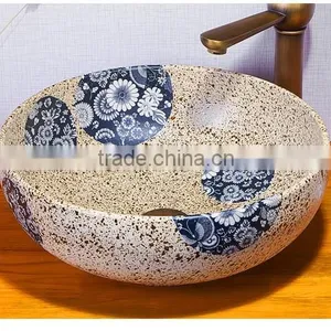2016 Latest Product Ceramic Bathroom Art Basin Sinks BHM -4016 for Home Decor thumbnail-2