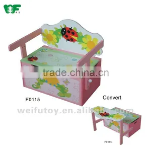 Kids Ladybug Toy Box thumbnail-1